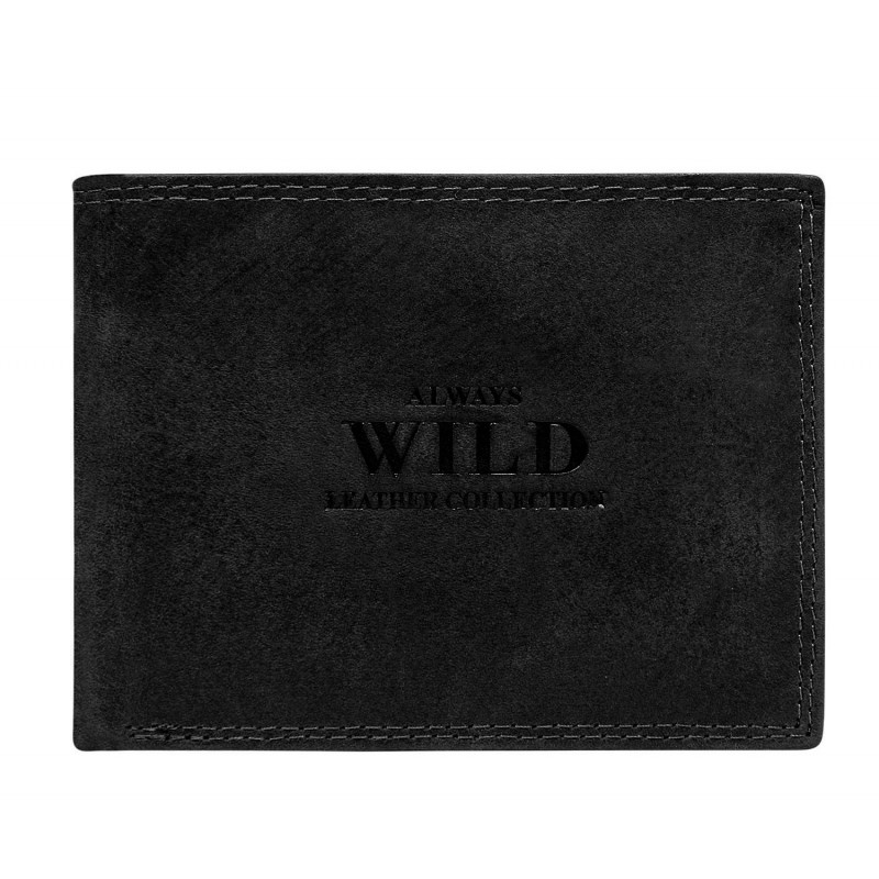 Гаманець чоловічий Always Wild N1187-MHU BLACK